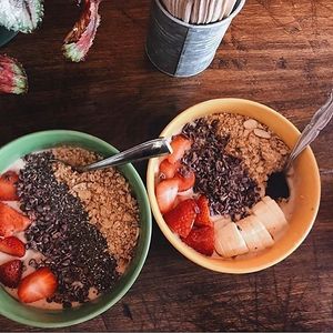 Smoothie Bowls at Hippy Chick Hummus in Frederick
