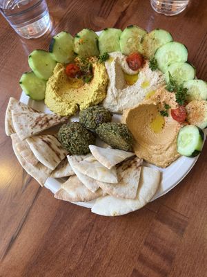   at Hippy Chick Hummus in Frederick