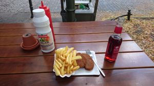 Backbord fast food at Backbord Vegan in Berlin