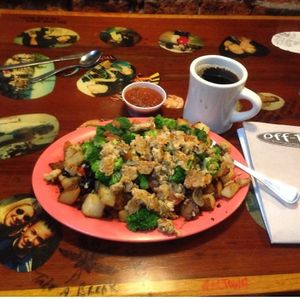 tofu option at Squeeze In in Truckee