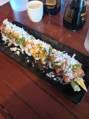 Bahama mama roll was the most inventive at Tahoe City Sushi in Tahoe City