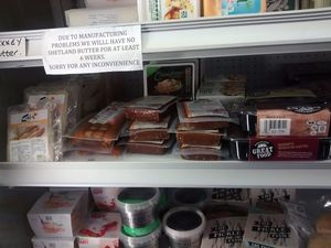 More cold foods at William Shearer in Orkney Islands