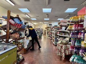 Inside the shop (more to the right)   at William Shearer in Orkney Islands