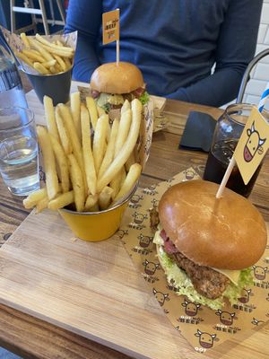 Burger at got no beef 🌱 at Got No Beef in Cardiff