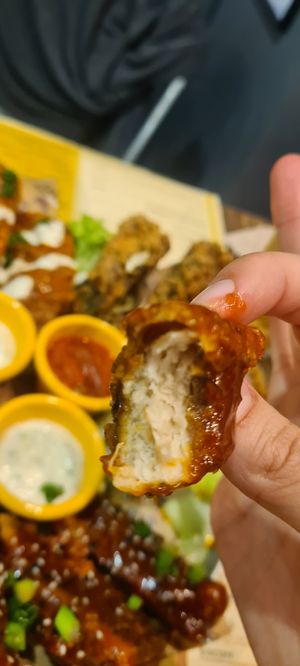 Inside a Nashville BBQ CHKN Wing at Got No Beef in Cardiff