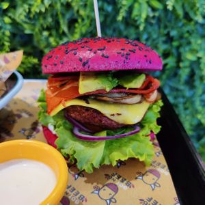 Freedom Vegan Burger at Got No Beef in Cardiff