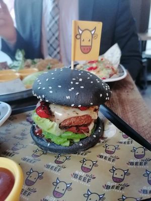 The “Freedom” burger at Got No Beef in Cardiff