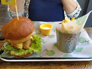 GNB Chicken Burger at Got No Beef in Cardiff