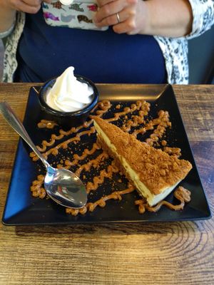 Biscoff Cheesecake at Got No Beef in Cardiff