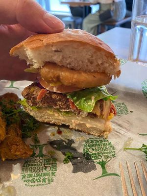 Classic Burger at Got No Beef in Cardiff