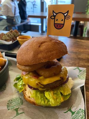 Classic Burger at Got No Beef in Cardiff