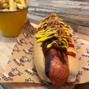 Hot dawg! at Got No Beef in Cardiff
