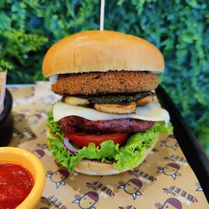 The MVP Burger at Got No Beef in Cardiff