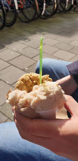 Pistachio & hazelnut  at Massimo Gelato - De Pijp in Amsterdam