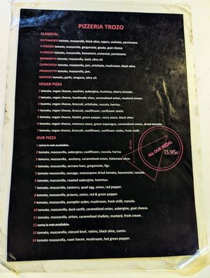  at Pizzeria Trozo in Bilbao