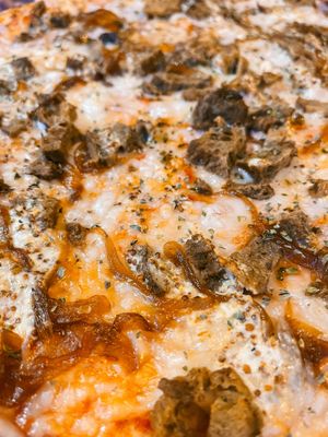 Vegana 2 (con seitán)  at Pizzeria Trozo in Bilbao