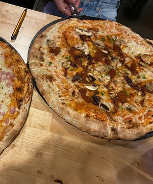   at Pizzeria Trozo in Bilbao