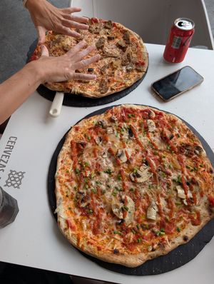  at Pizzeria Trozo in Bilbao