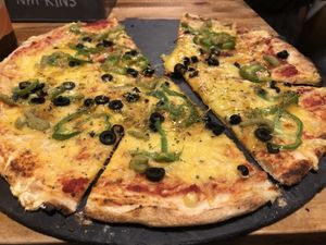 Pizza 5 at Pizzeria Trozo in Bilbao