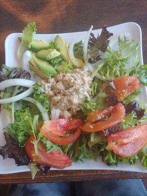 Earthy Chickpea Salad at The Beanery Cafe and Bakery in California