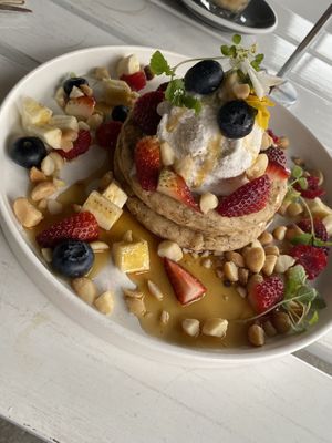 Pancakes   at Fitz Cafe in Wagga Wagga