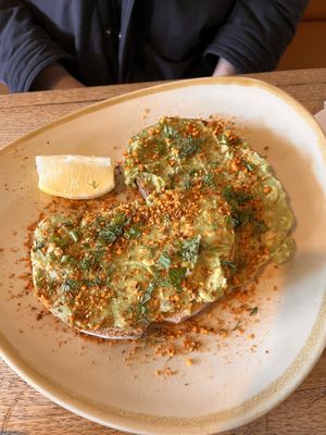 Avo toast 👎🏻  at Fitz Cafe in Wagga Wagga
