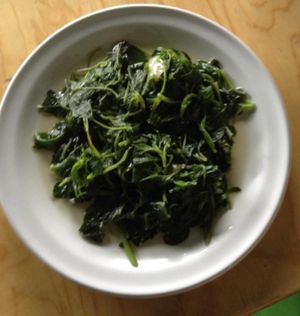 malbas en su jugo  at El Mana Vegetarian in Mexico City