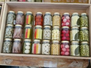 picked veggies at Farmer's Market - UNU in Tokyo