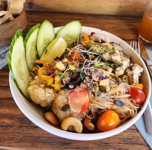 Delicious ! Great vegan options at L'UniVert! at L'UniVert in Saint-paul