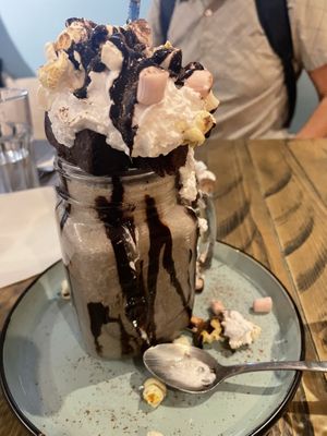Monster shake   at No 18 Cafe in Swansea