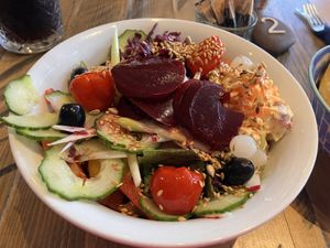   at No 18 Cafe in Swansea