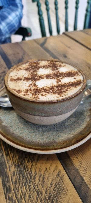 Vanilla chai at No 18 Cafe in Swansea