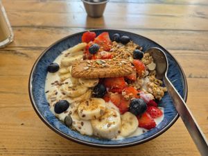 My food was so delicious 😋 at No 18 Cafe in Swansea