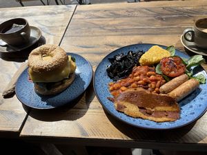   at No 18 Cafe in Swansea