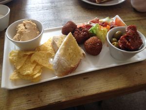 The Zen Plate  at No 18 Cafe in Swansea