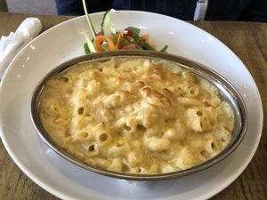 Mac’n’cheese  at No 18 Cafe in Swansea