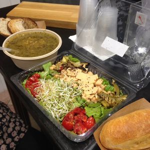 Fresh food at Manna in Rome