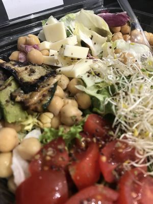 Salad at Manna in Rome