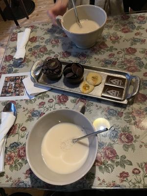   at The Old Chocolate House in Bruges