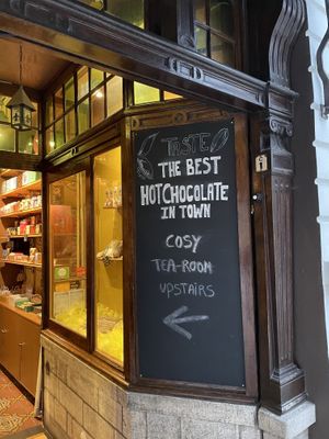   at The Old Chocolate House in Bruges