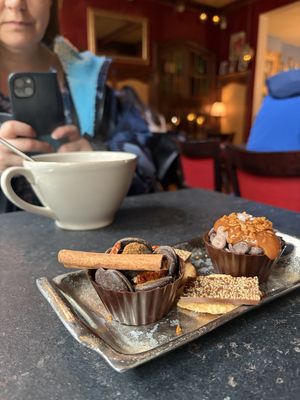   at The Old Chocolate House in Bruges