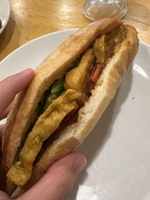 Tofu sandwich   at Nhat Da in Hoi An