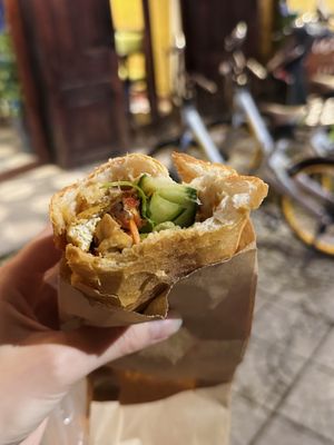 Bánh mì, takeaway (35k VND)  at Nhat Da in Hoi An