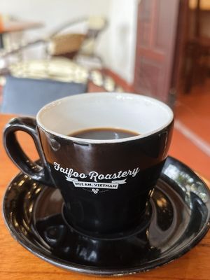 Black coffee (20k VND)  at Nhat Da in Hoi An