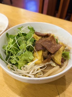 Noodle with mock meat (40k VND)  at Nhat Da in Hoi An