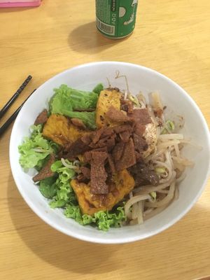 Vegan Cao Lau at Nhat Da in Hoi An