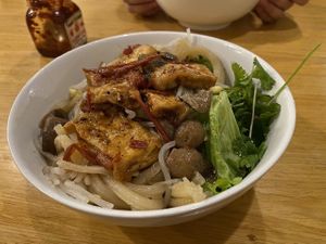 Best cau lau we have eaten in Hoi An at Nhat Da in Hoi An