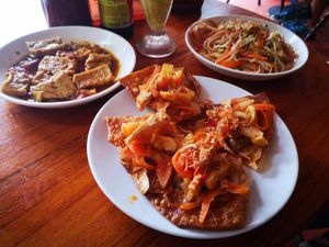 Fried wanton at Nhat Da in Hoi An