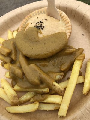 I’d recommend the curry sauce  at Mr Nice Pie​ in Port Talbot