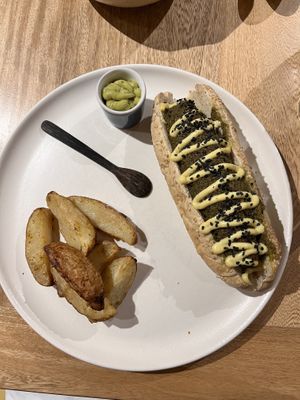 Choripan  at Consulado Vegetal in Jardin